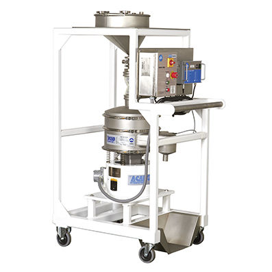 Mobile screener - 3dMP - SWECO - for powders / compact