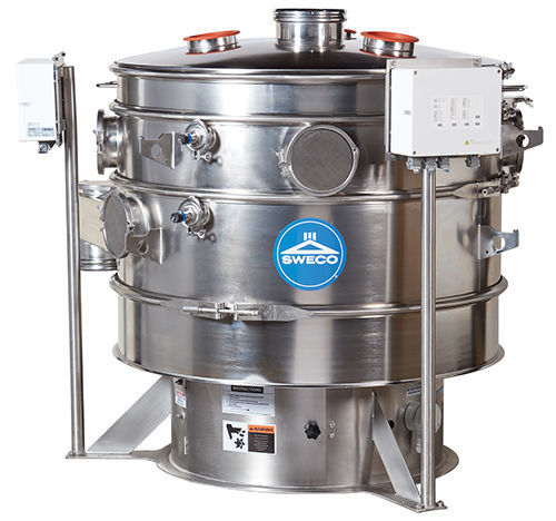 Dry screening screener - EV - SWECO - circular vibrating / for powders / ultrasonic