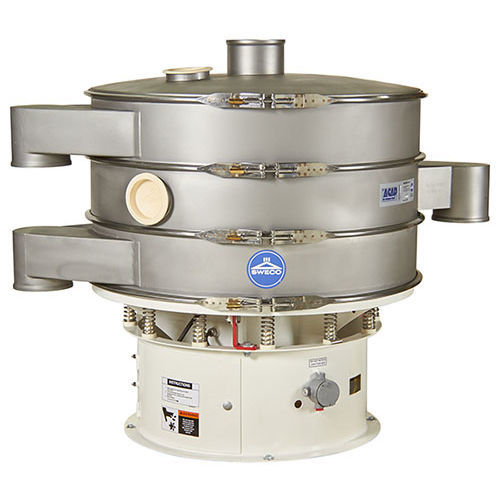 Quartz sand separator - SWECO - vibrating / for the food industry / circular