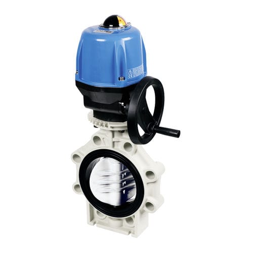 Butterfly valve - K4  - Praher Plastics Austria GmbH - electrically-actuated / IP65 / IP67