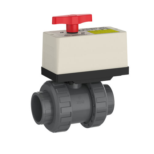 Ball valve - S6 - Praher Plastics Austria GmbH - electrically-actuated / IP65 / hygienic
