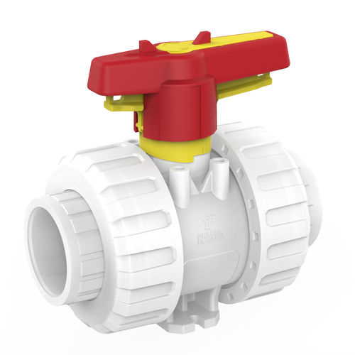 Ball valve - M1  - Praher Plastics Austria GmbH - manual / for potable water / flange
