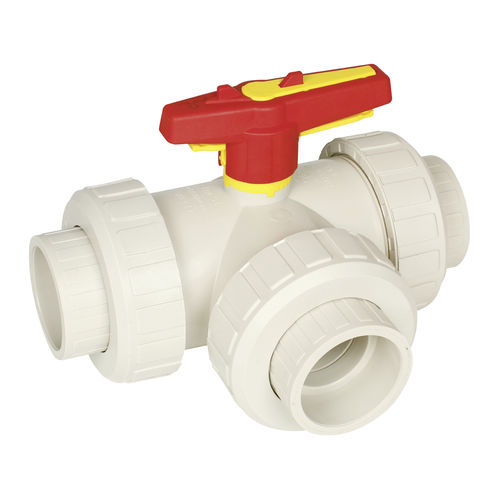 Ball valve - S4 - Praher Plastics Austria GmbH - manual / flange / threaded