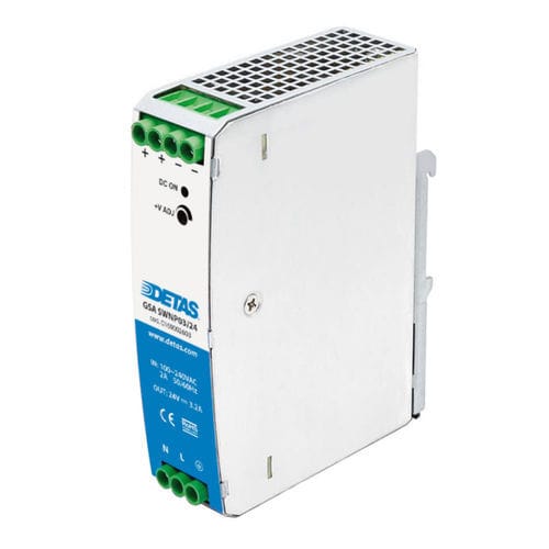 DIN rail power supply - GSA SWNP03 - DETAS - AC/DC / with overcurrent protection / with overload protection