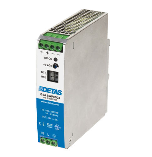DIN rail power supply - GSA SWNP05 - DETAS - AC/DC / with short-circuit protection / with overload protection