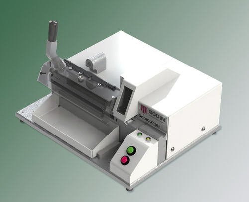 Knife cutting machine - Sodicutter - Körber Technologies GmbH - for tobacco / laboratory