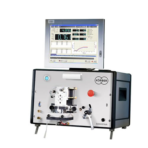 Cigarette paper measurement system - Sodistar - Körber Technologies GmbH - diffusivity meter