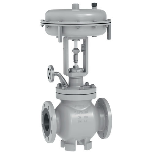 Regulating valve - 3281 series - SAMSON - globe / pneumatic / for steam