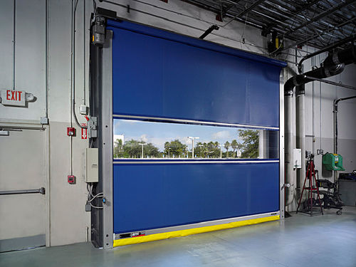 Roll up door - PredaCool™ - Rytec Corporation - fabric / high-speed ...