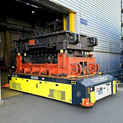 Heavy load AGV - SGAI VCP1 - MORELLO GIOVANNI S.r.l. - for the automobile industry / electric / bi-directional