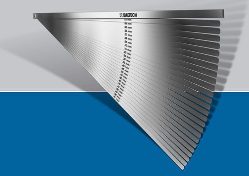 Stainless steel feeler gauge - BALTECH FG - BALTECH GmbH
