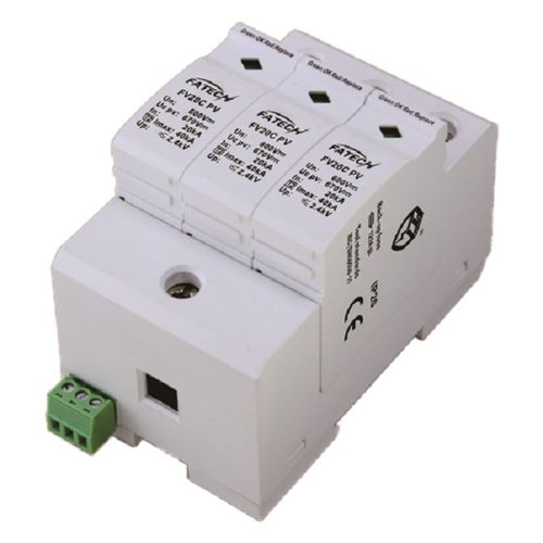 Type 2 surge protector - FV20C/3-1000 PV S - FATECH ELECTRONIC (FOSHAN) CO., LTD - class II / remote signaling / for photovoltaïc installations