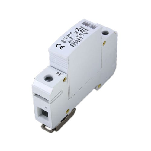 Type 2 surge arrester - FVC20C/2-275S - FATECH ELECTRONIC (FOSHAN) CO., LTD - remote signaling / for power supplies / plug-in