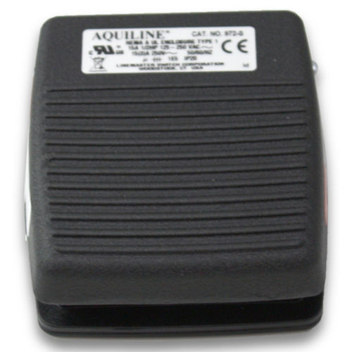 Control foot switch - 972-S - Linemaster - security / electric / momentary