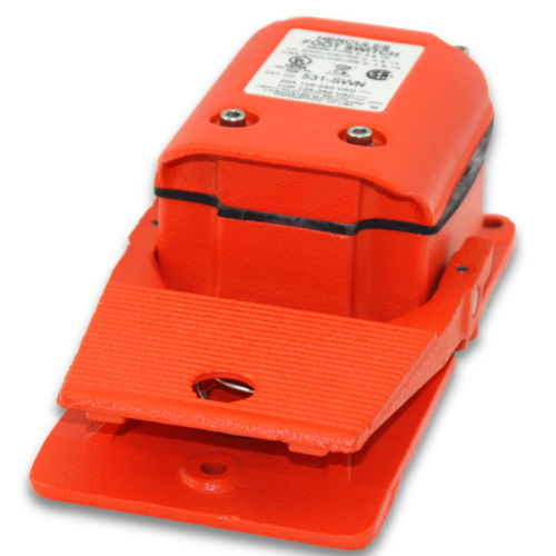 Control foot switch - 571-DWN - Linemaster - electric / RF wireless / single pedal