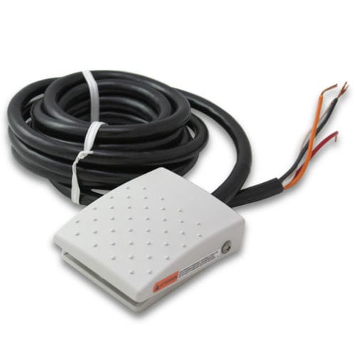 Control foot switch - SL2-SWBNO410 - Linemaster - electric / momentary / DPDT