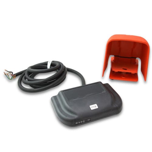 Control foot switch - SP-831-111202XA - Linemaster - RF wireless / momentary / single pedal