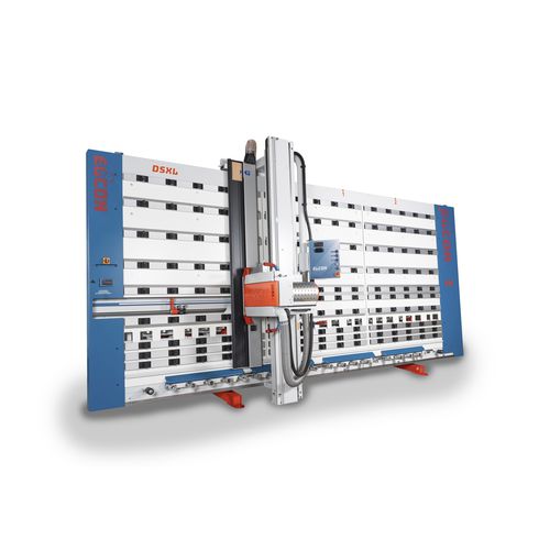 Panel saw - DSX-L - Elcon Sawing Technology - vertical / for aluminum / wood