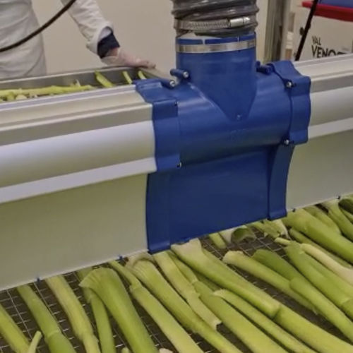 Cleaning air knife drying system - FM Partec S.p.A. - cooling / blow-off / for bottles