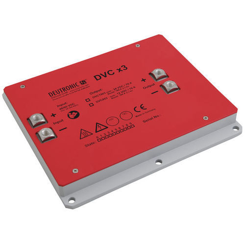 Galvanically-isolated DC/DC converter - DVC853 - DEUTRONIC - regulated / metal package / vehicle
