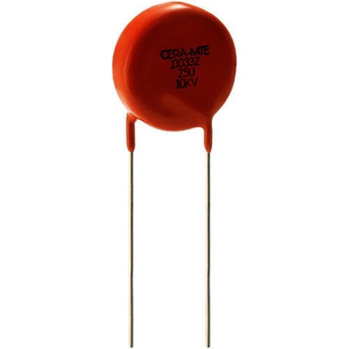 Ceramic capacitor - 660R series - VISHAY - radial / high-voltage / multilayer
