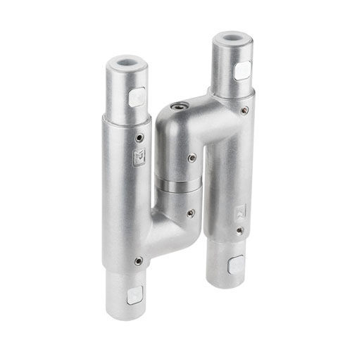 Rotating hinge - ITAS TSI 40 - RK Rose+Krieger GmbH - spring / aluminium / socket