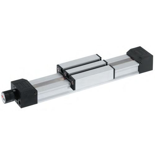 Profile linear axis - PLM-G - RK Rose+Krieger GmbH - trapezoidal screw / electric / compact