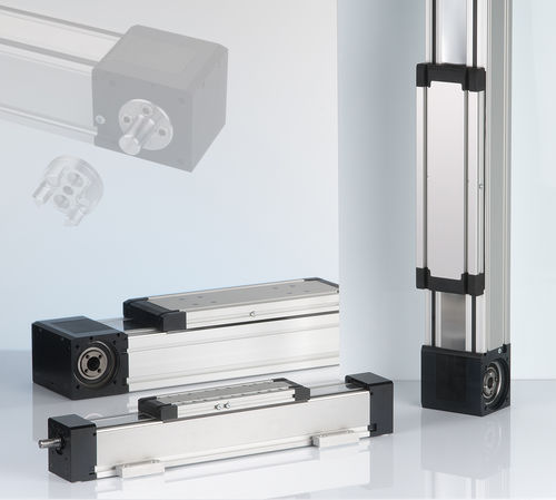 Timing belt linear unit - RK DuoLine Z series - RK Rose+Krieger GmbH - electric / heavy-duty / aluminum