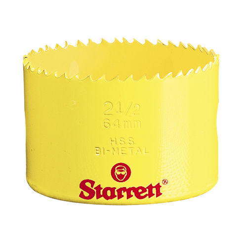Stainless steel hole saw - STARRETT - for wood / bimetal