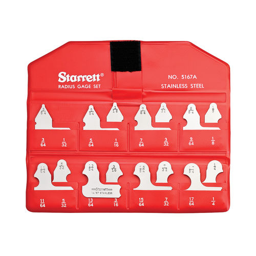 Radius gauge - 176, 178, 272 series  - STARRETT