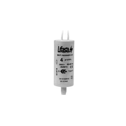 Metalized polypropylene film capacitor - P94 - CIRCUTOR - cylindrical / self-healing / for lighting