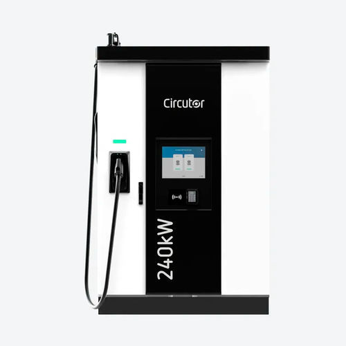 Electric vehicle charging post - RAPTION 240C CCS2 - CIRCUTOR