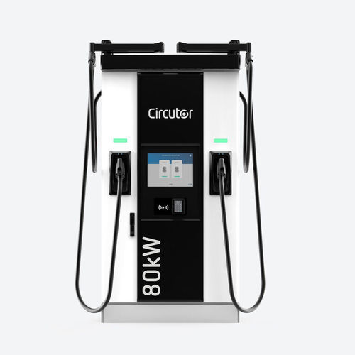 Electric vehicle charging post - RAPTION 240C CCS2 5M-CM - CIRCUTOR