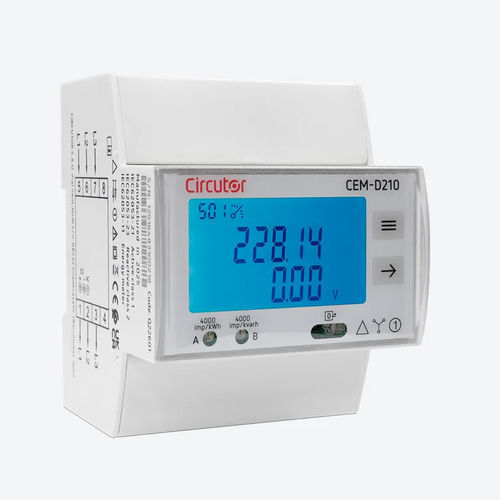 Three-phase electric energy meter - CEM-D210 - CIRCUTOR - DIN rail / digital / RS-485