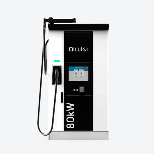 Electric vehicle charging post - RAPTION 80C CCS2 - CIRCUTOR - outdoor