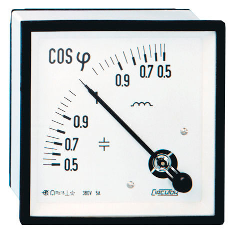Analog phase meter - FEMC-FETC series - CIRCUTOR
