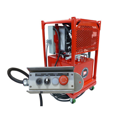 Electric motor hydraulic power unit - HPU-20 - WACHS - mobile