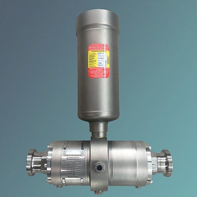Bladder type pulsation damper - L series  - Hidracar, S.A. - pneumatic / hydraulic / steel