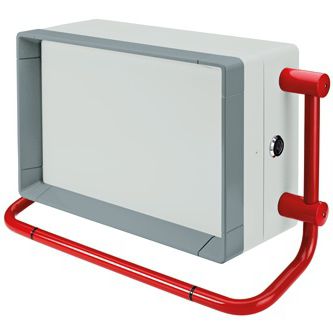 Wall-mount enclosure - aluFACE - ROLEC Gehäuse-Systeme GmbH - rectangular / aluminum / control