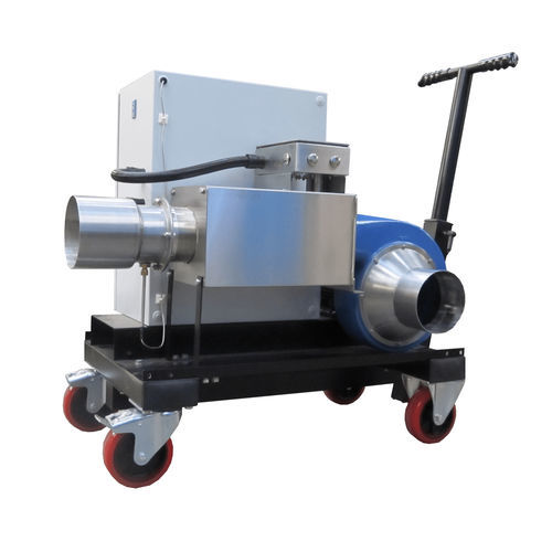 Electric air heater unit - SECOMAK - mobile / industrial