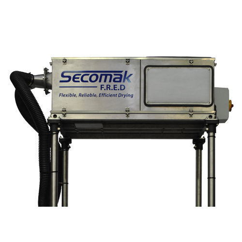 Dry air drying system - SECOMAK - continuous / parts / cleaning
