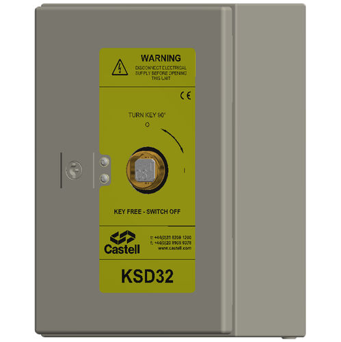 Rotary switch disconnector - KSD - CASTELL SAFETY INTERNATIONAL - multipole / non-fused / industrial