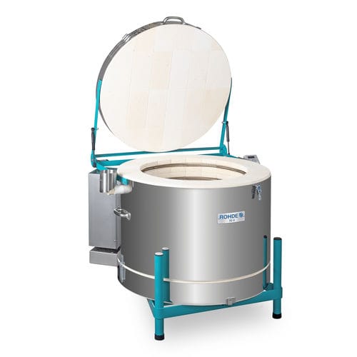 Chamber kiln - TE 80 S - Rohde GmbH  - tubular / heating / gas