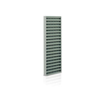 Storage shelf - E382G - Tecnotelai - with modular drawers / steel sheet metal / galvanised steel