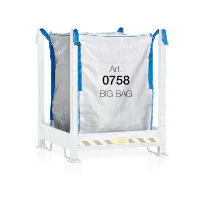 Polypropylene waste bin - 0758 - Tecnotelai - industrial waste