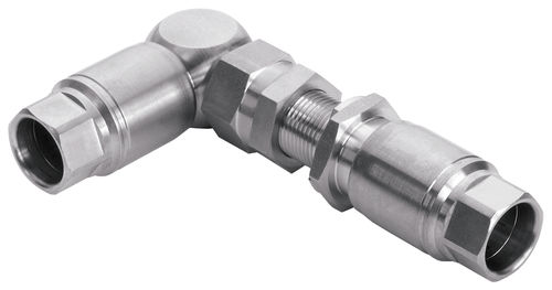 Angle fitting - 1614  - EISELE GmbH - for chemicals / pneumatic / screw-in