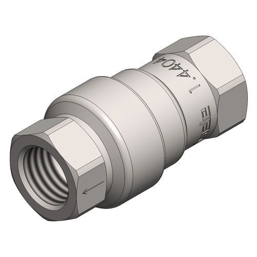 Poppet check valve - 3148  - EISELE GmbH - female / screw-in