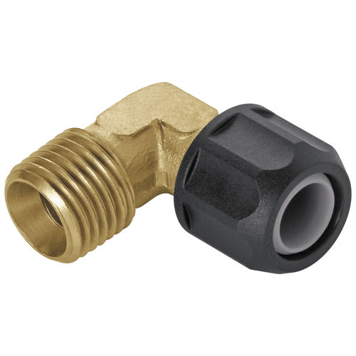Pneumatic fitting - 561  - EISELE GmbH - threaded / socket / right-angle
