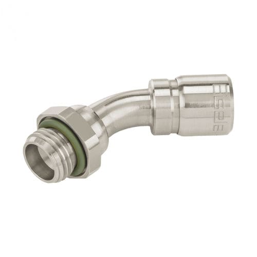 Chemical fitting - VT4603-xxxx45  - EISELE GmbH - for coolant / pneumatic / screw-in
