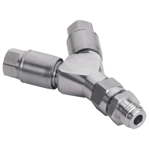 Pneumatic fitting - 1619  - EISELE GmbH - screw-in / snap-in / Y